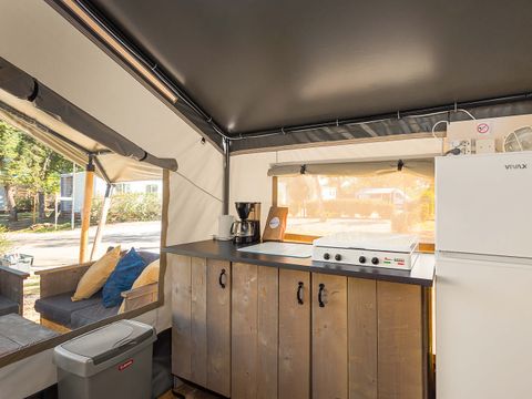 TENTE TOILE ET BOIS 4 personnes - Stella Maris - Tente Safari Confort