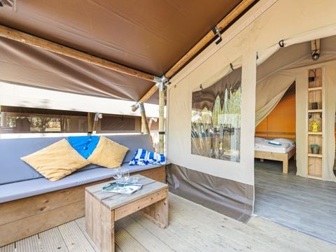 TENTE TOILE ET BOIS 4 personnes - Stella Maris - Safari tent Lodge (5P)