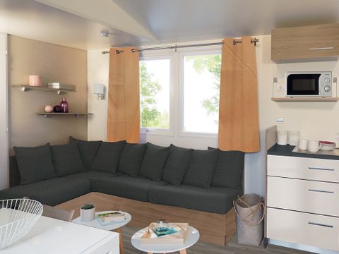 MOBILHOME 6 personnes - IRM ou Trigano 3 chambres - Clim + TV 4/6 pers.