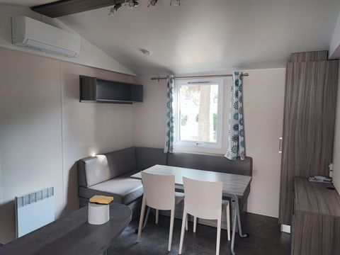 MOBILHOME 4 personnes - B505 MH  22 m² 2 chambres, climatisé , terrasse de 16 m² très bon emplacement dans le camping