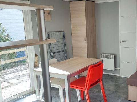 MOBILHOME 6 personnes - 30m² 3 chambre, climatisé, terrasse de 18 m²
