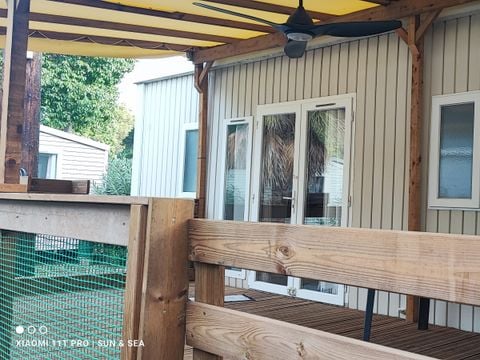 MOBILHOME 6 personnes - Trigano Evo 3 chambres clim terrasse couverte