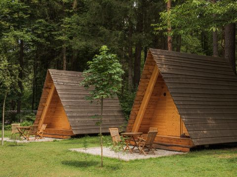 HÉBERGEMENT INSOLITE 3 personnes - Glamping Hut Forest Bed