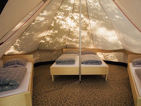 TENTE 4 personnes - Tente avec lit et matelas