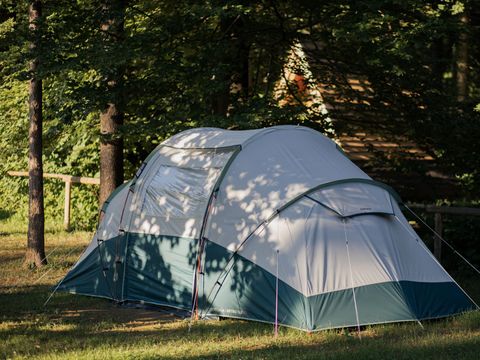 TENTE 4 personnes - Tente avec lit et matelas