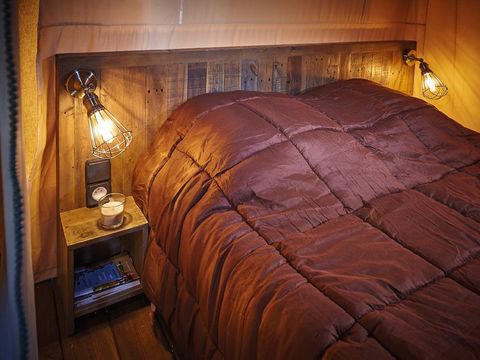 TENTE TOILE ET BOIS 5 personnes - Lodge KENYA 46m² 