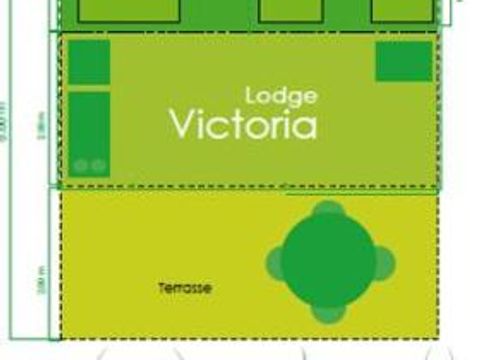 TENTE TOILE ET BOIS 5 personnes - Lodge VICTORIA 30m² - Finition Luxe (Dimanche au dimanche)