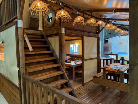 TENTE TOILE ET BOIS 3 personnes - LODGE LA BOHEME