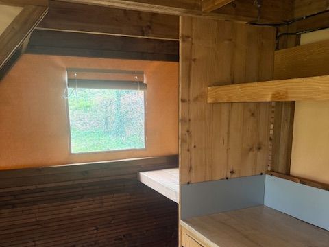TENTE TOILE ET BOIS 3 personnes - LODGE LA BOHEME