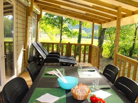 MOBILHOME 4 personnes - Mobil-home Privilège - 26m² - 2 chambres - Climatisé