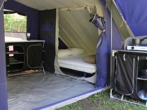 TENTE 4 personnes - Tente Tribu - 2 chambres - Sans sanitaire