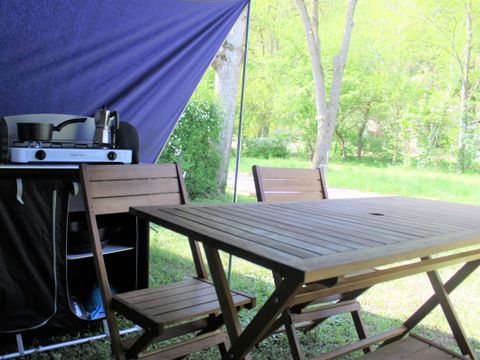 TENTE 4 personnes - Tente Tribu - 2 chambres - Sans sanitaire