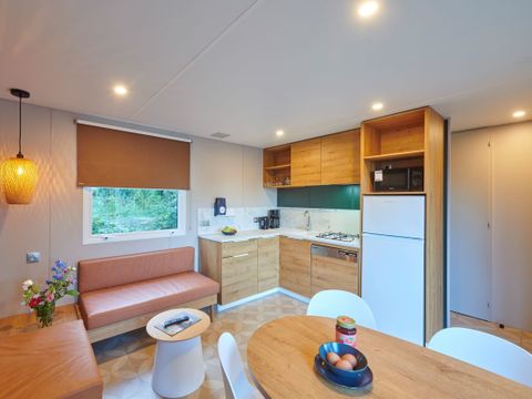 MOBILHOME 6 personnes - Mobil home Elégance 3 chambres (6 pers) terrasse