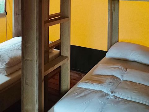 TENTE TOILE ET BOIS 6 personnes - Tente safari 6
