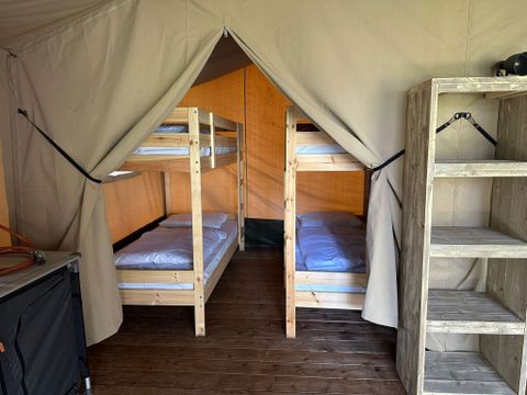 TENTE TOILE ET BOIS 6 personnes - Lodgetent