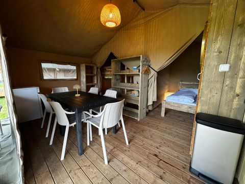 TENTE TOILE ET BOIS 6 personnes - Lodgetent
