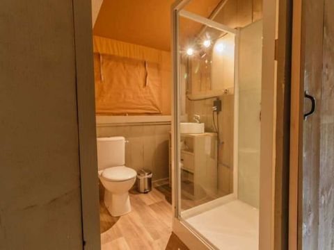 Tente en toile et en bois 4 personnes