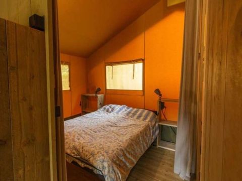 Tente en toile et en bois 4 personnes