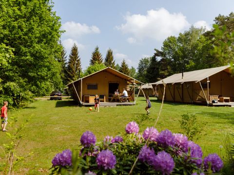 Tente en toile et en bois 7 personnes - Tente safari de Wold Lodge