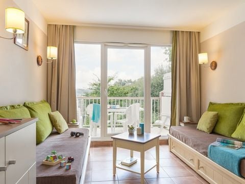 APPARTEMENT 6 personnes - 1 chambres + 1 alcôve - Duplex - Terrasse ou balcon - Quartier de Hameau