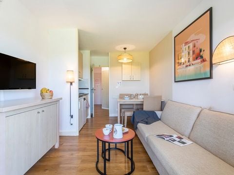 Studio 4 personnes - Studio - 1 alcôve - Terrasse - Climatisé - Rénové