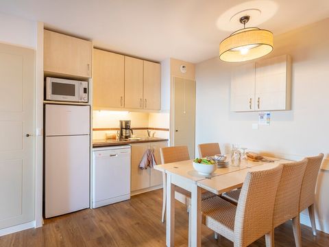 Appartement 6 personnes - 1 chambre + 1 alcôve - Terrasse - Vue mer