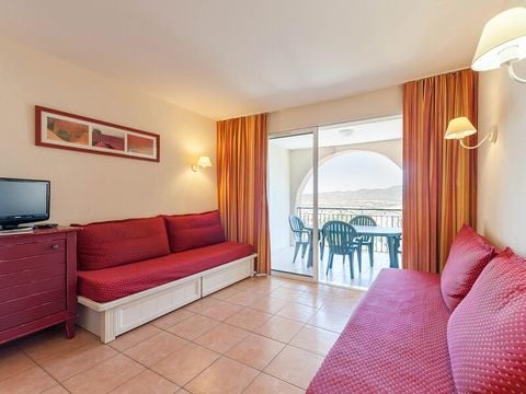 STUDIO 4 personnes - Studio 4 personnes - 1 coin nuit - Terrasse ou balcon - Climatisé