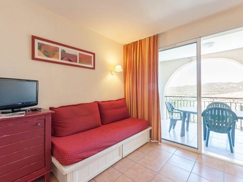 STUDIO 4 personnes - Studio 4 personnes - 1 coin nuit - Terrasse ou balcon - Climatisé