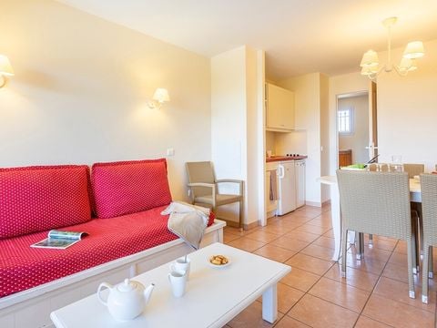 APPARTEMENT 6 personnes - Appartement 6 personnes - 1 chambre + 1 coin nuit - Terrasse ou balcon