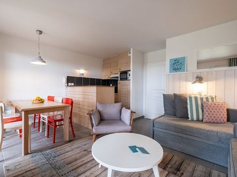 APPARTEMENT 6 personnes - 1 chambre + 1 alcôve