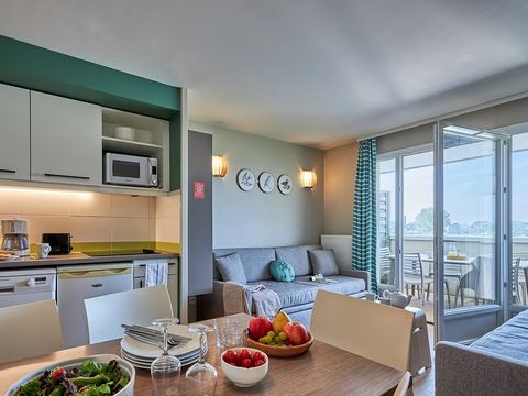 APPARTEMENT 5 personnes - 1 chambre - Terrasse ou balcon - Vue sur les bois - Rénové