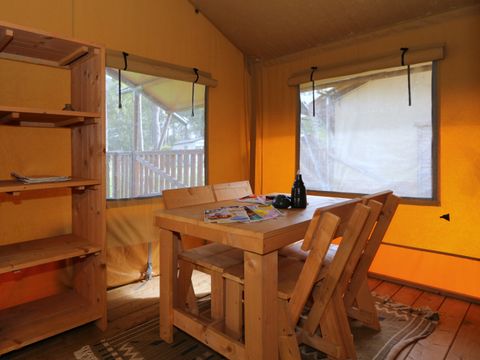 Tente en toile et en bois 2 personnes - Lodgetent 2
