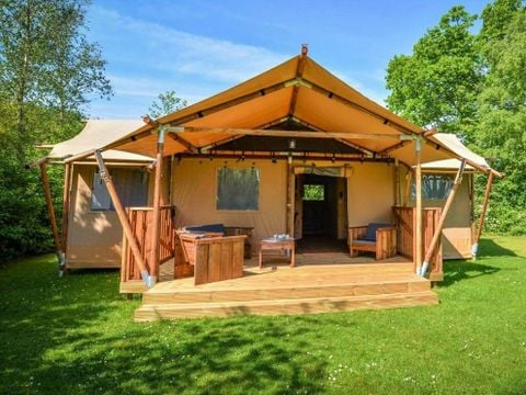 TENTE TOILE ET BOIS 2 personnes - Lodgetent 2