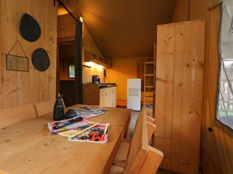 Tente en toile et en bois 2 personnes - Lodgetent 2