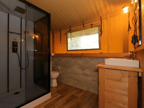Tente en toile et en bois 2 personnes - Lodgetent 2