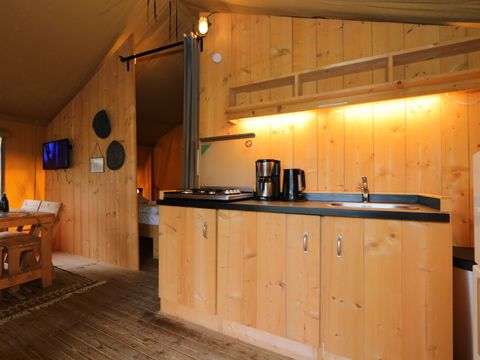 Tente en toile et en bois 2 personnes - Lodgetent 2