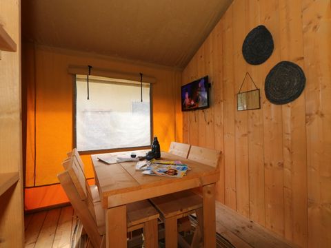 Tente en toile et en bois 2 personnes - Lodgetent 2