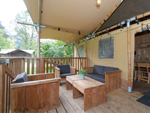 Tente en toile et en bois 6 personnes - Lodgetent
