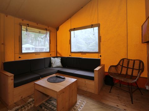 Tente en toile et en bois 6 personnes - Lodgetent