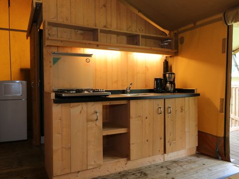 Tente en toile et en bois 6 personnes - Lodgetent