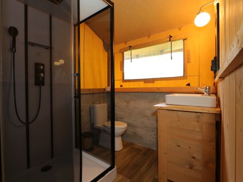 Tente en toile et en bois 6 personnes - Lodgetent