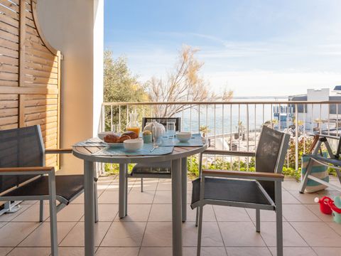 APPARTEMENT 3 personnes - 1 chambre - Terrasse ou balcon - Vue sur la mer