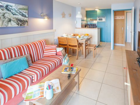 APPARTEMENT 4 personnes - 1 chambre - Terrasse ou balcon - Vue mer ouverte - Front de mer