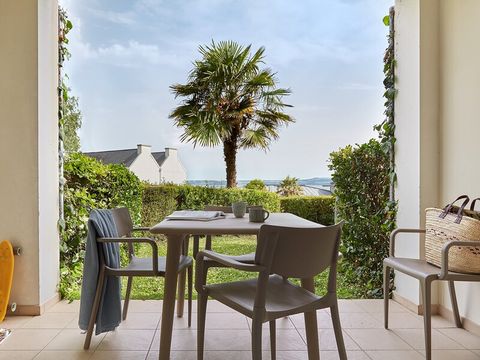 APPARTEMENT 3 personnes - 1 chambre - Terrasse ou balcon - Vue sur la mer