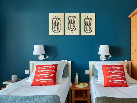 APPARTEMENT 4 personnes - 1 chambre - Terrasse ou balcon - Vue sur la mer