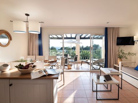 Appartement 6 personnes - Appartement 6 personnes - 1 chambre + 1 coin nuit - Terrasse ou balcon - Vue mer