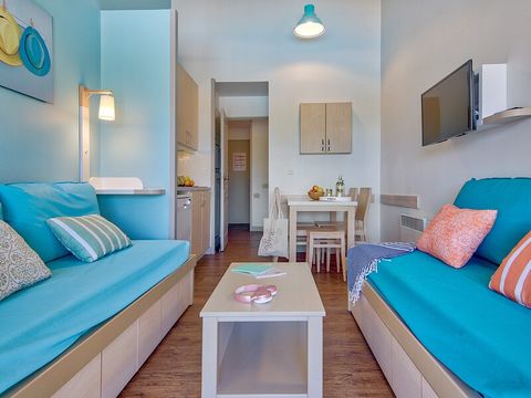 STUDIO 4 personnes - 1 COIN NUIT - TERRASSE OU BALCON