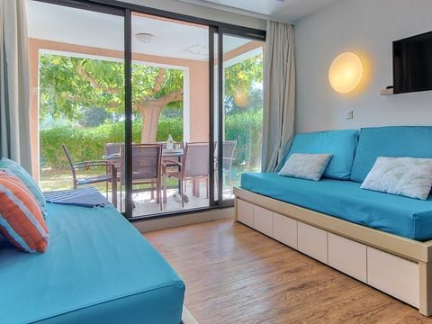 APPARTEMENT 6 personnes - 1 CHAMBRE + 1 COIN NUIT - TERRASSE OU BALCON