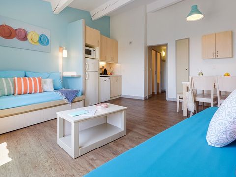 APPARTEMENT 6 personnes -  1 CHAMBRE + 1 COIN NUIT - TERRASSE OU BALCON - VUE MER