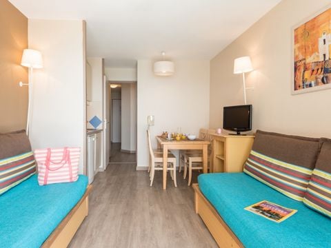 APPARTEMENT 5 personnes - 1 chambre - Vue sur la mer - Terrasse ou balcon